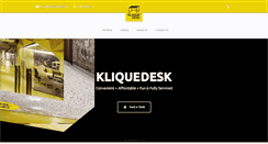 Desktop Screenshot of kliquedesk.com